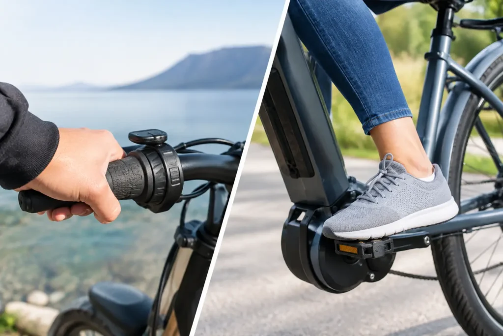 Throttle Versus Pedal Assist: Which Fits You?