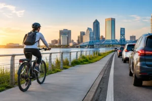 eBike Versus Car Commute in Jacksonville